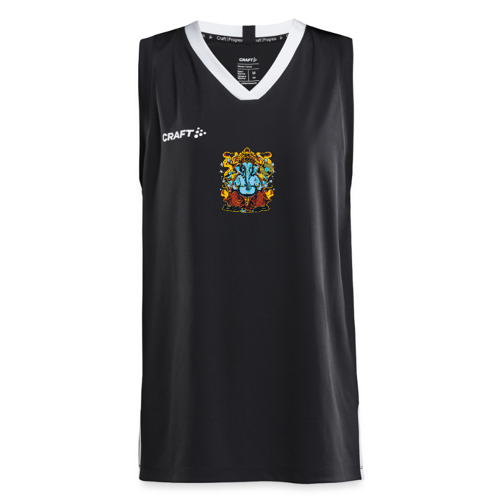 CRAFT Progress teenager basketbalshirt - zwart
