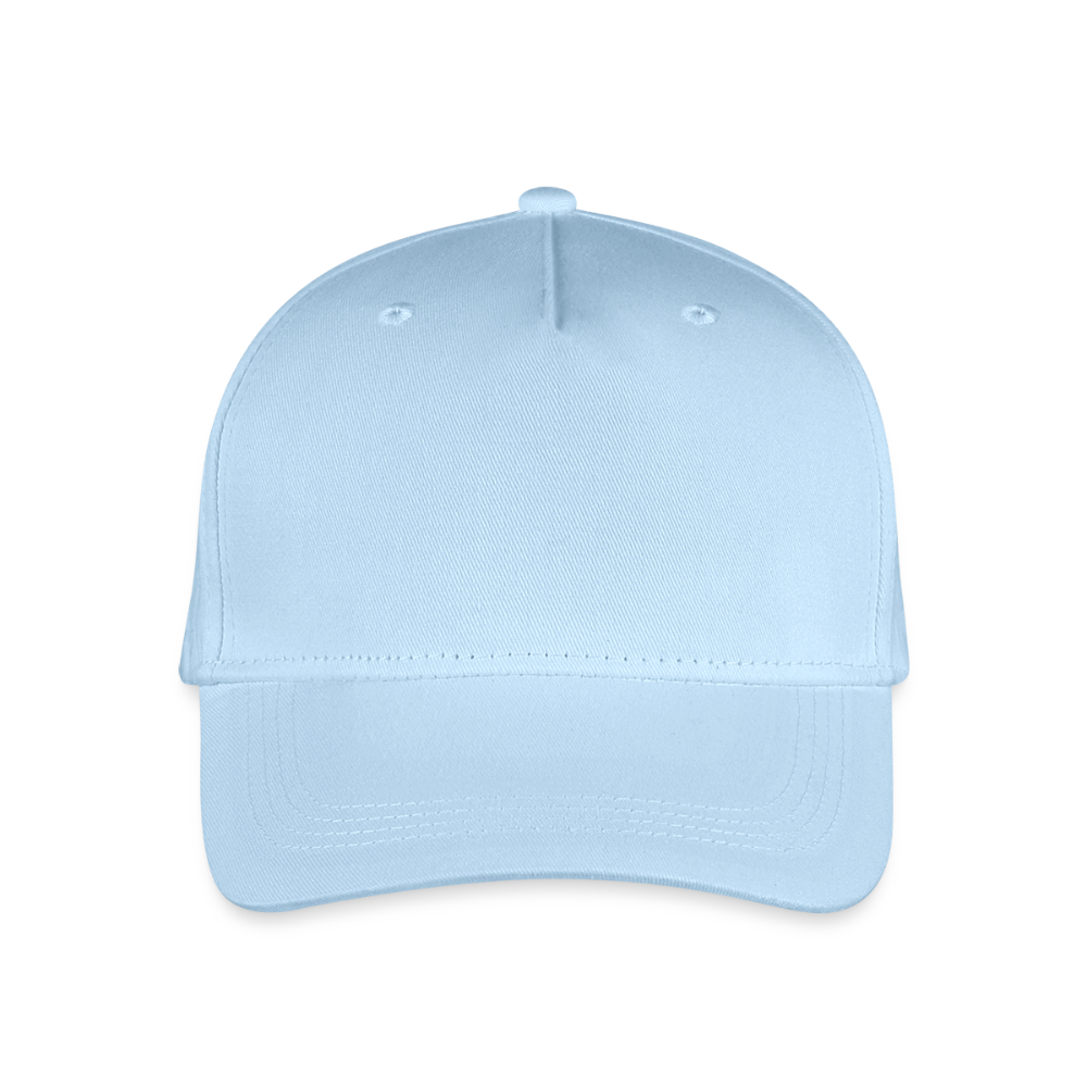 Bio kinder basecap - lichtblauw