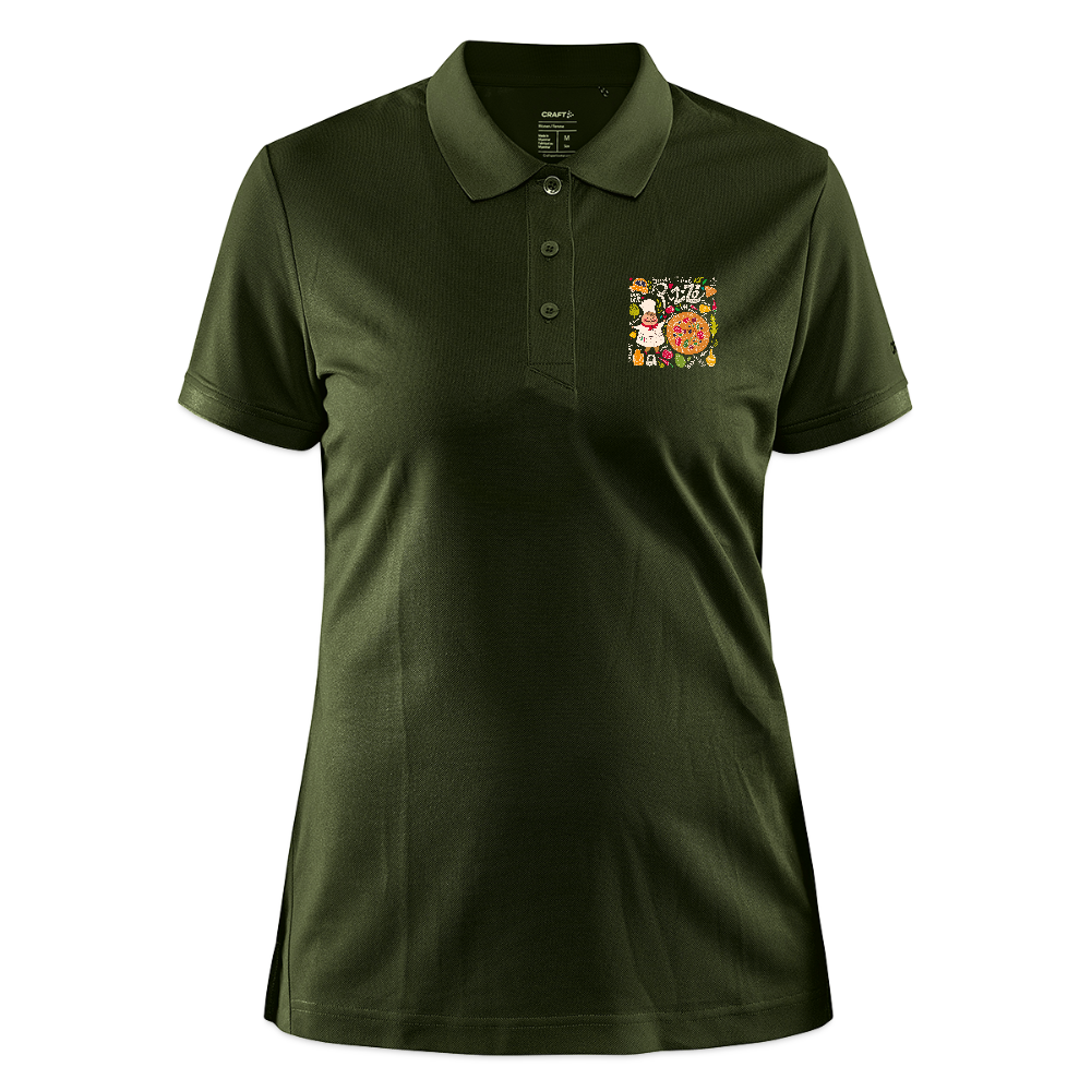 CRAFT Core Unify damespolo - mosgroen