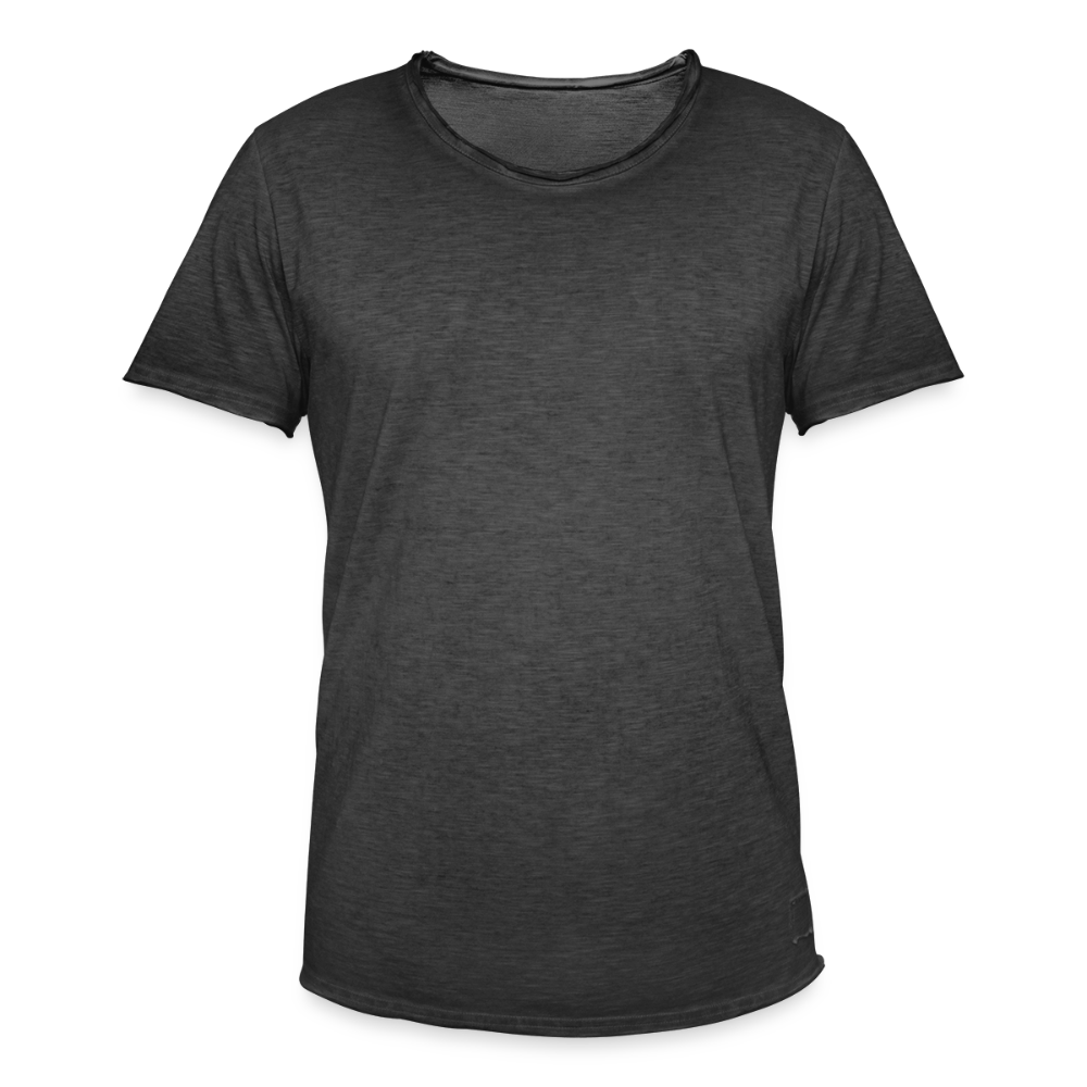 Mannen Vintage T-shirt - vintage zwart