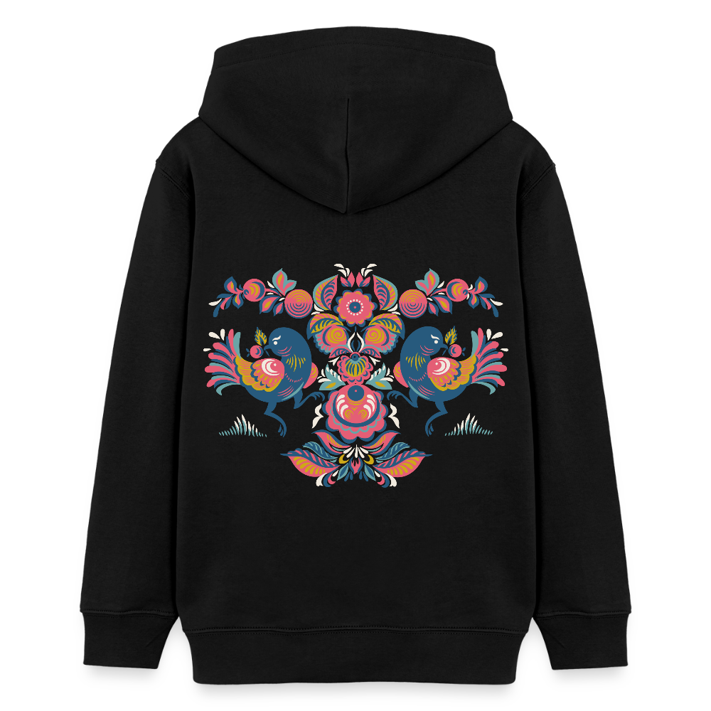 Stanley/Stella Tiener bio-hoodie Mini Cruiser - zwart
