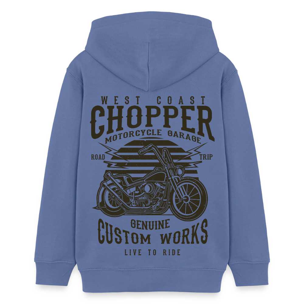 Stanley/Stella Tiener bio-hoodie Mini Cruiser - blauw