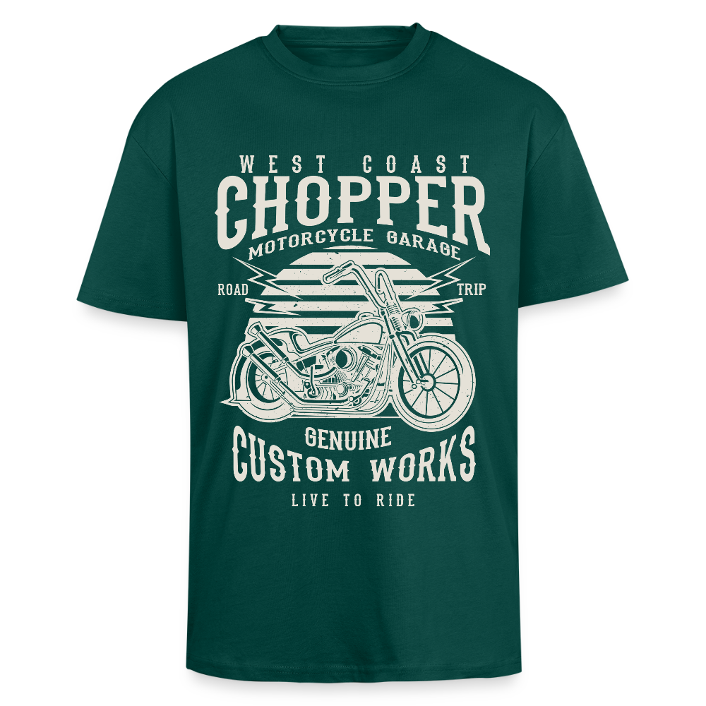 Dik oversized T-shirt - hunter green