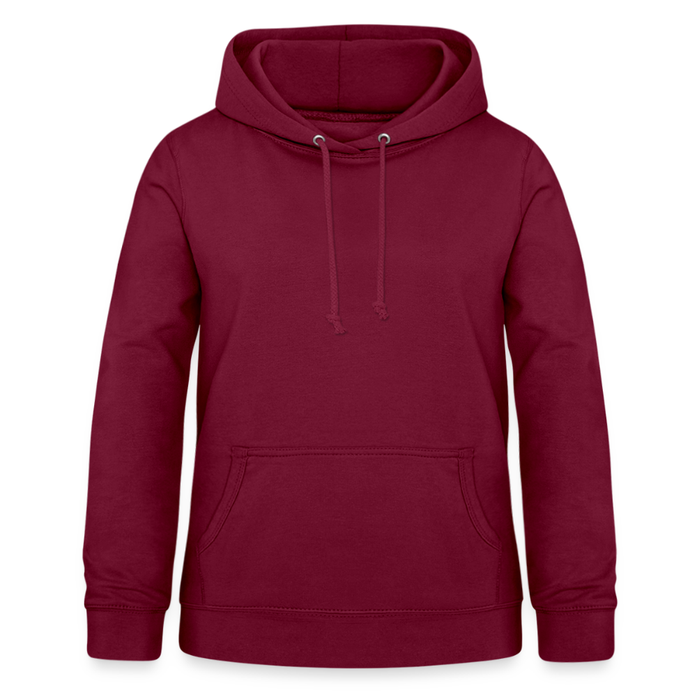 Vrouwen hoodie - bordeaux
