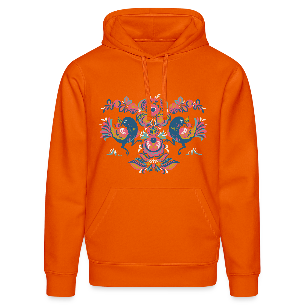 Stanley/Stella Uniseks bio-hoodie DRUMMER - dieporanje