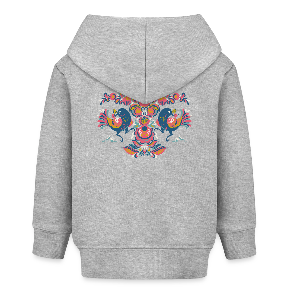 Stanley/Stella Bio hoodie BABY CRUISER - grijs gemêleerd