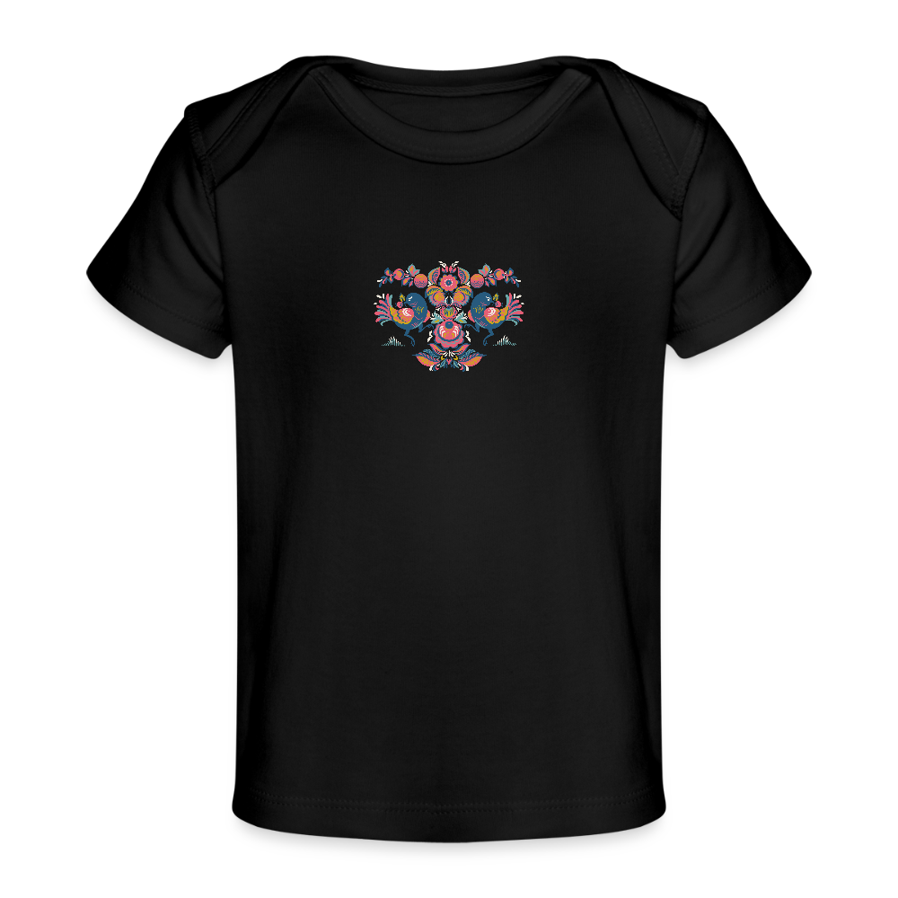 Baby bio-T-shirt - zwart