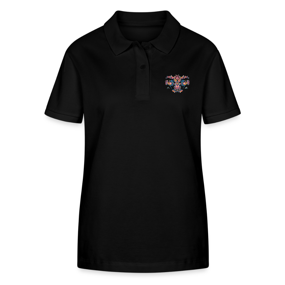 Stanley/Stella Vrouwen bio poloshirt ELLISER - zwart