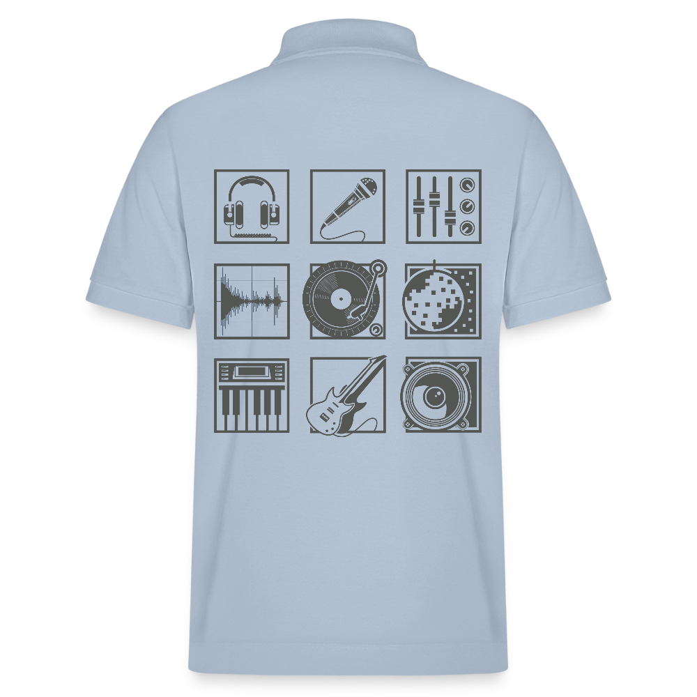 Stanley/Stella uniseks bio poloshirt PREPSTER - sky blue