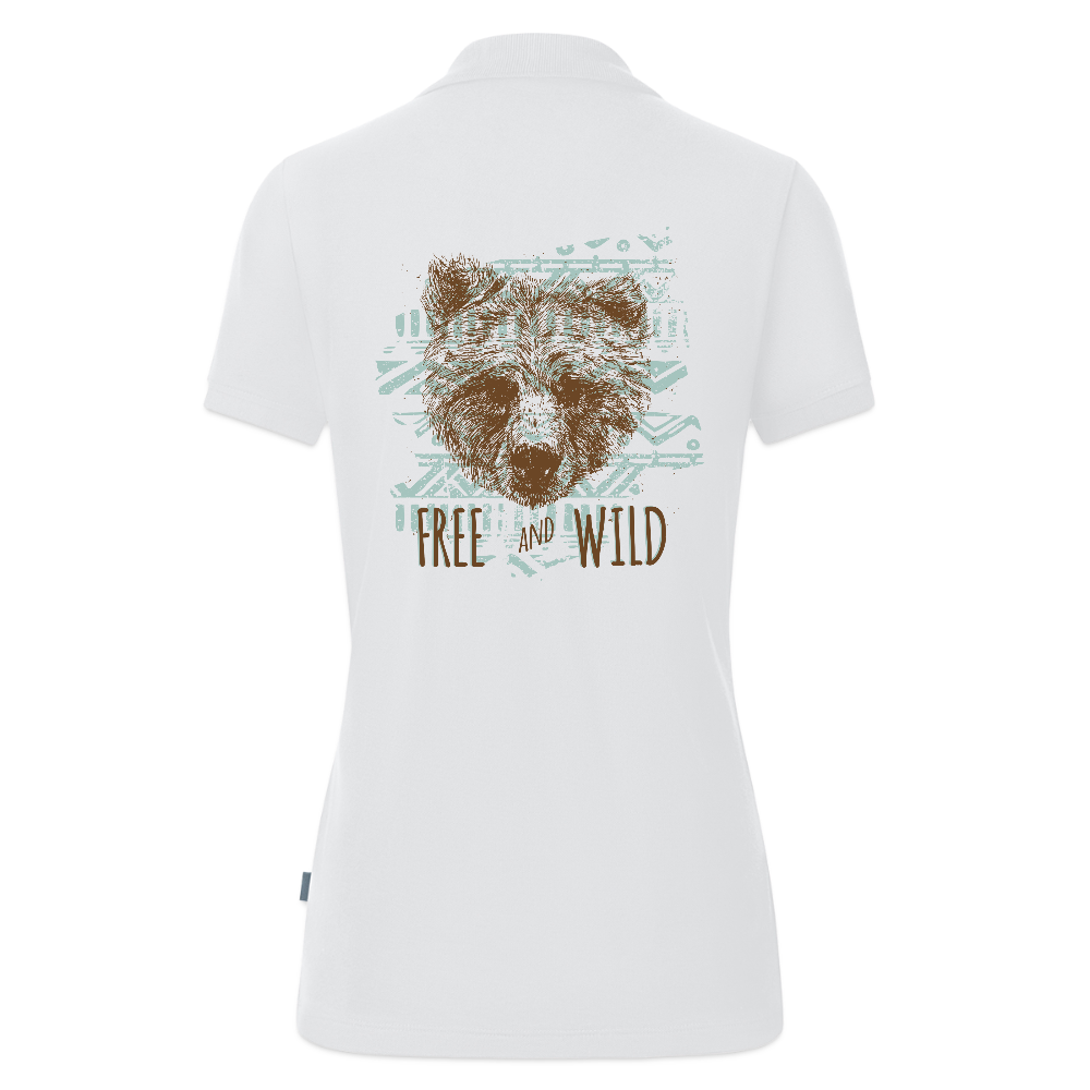 JAKO Vrouwen polo Organic - wit