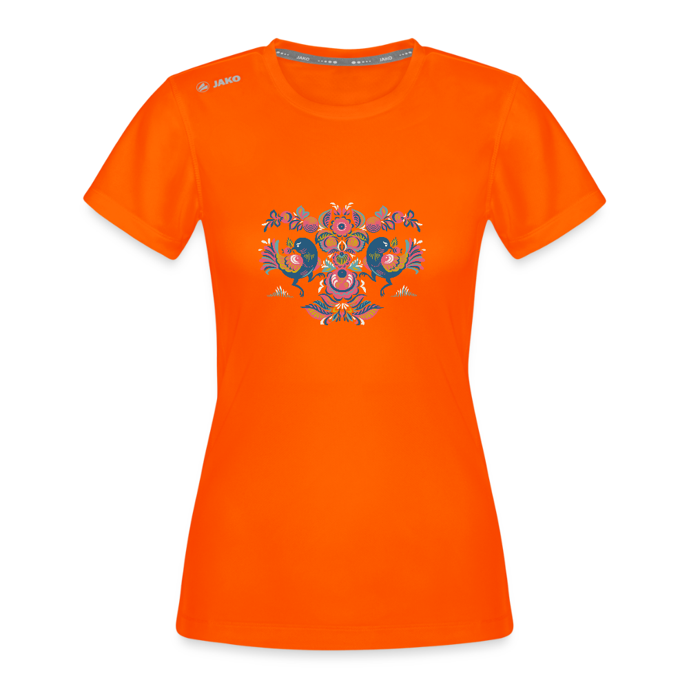 JAKO Vrouwen T-shirt Run 2.0 - neonoranje