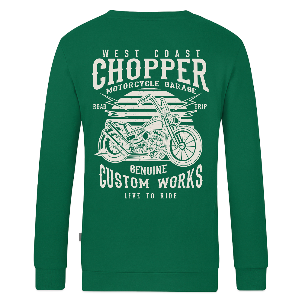 JAKO Sweatshirt Organic - kelly groen