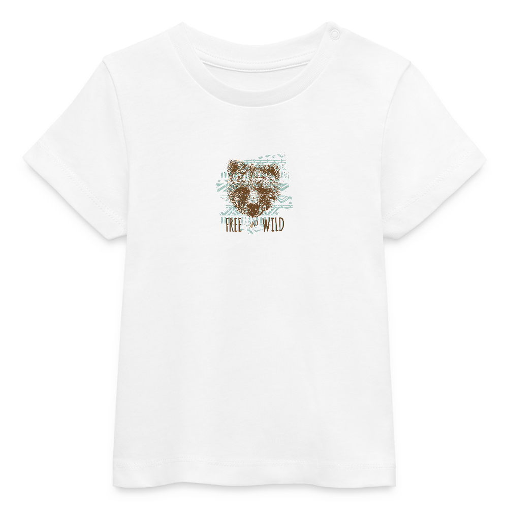 Stanley/Stella baby bio-T-shirt BABY CREATOR - wit