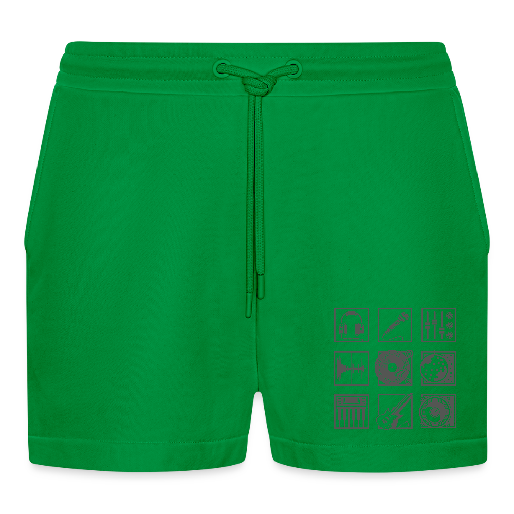 Organic relaxed cropped shorts made in EU - City Green