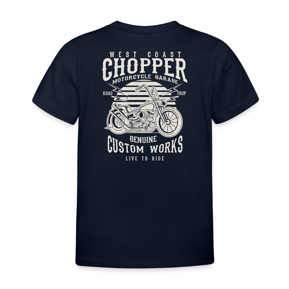 Kinderen T-shirt - navy