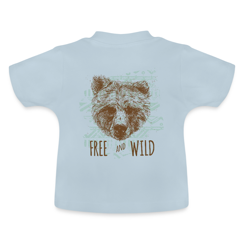 Baby T-shirt - lichtblauw