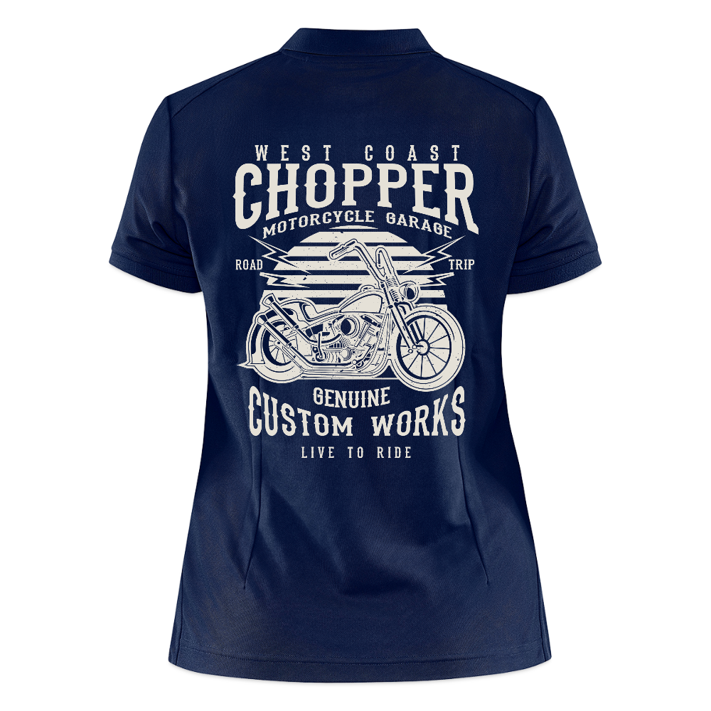 CRAFT Core Unify damespolo - navy gemêleerd
