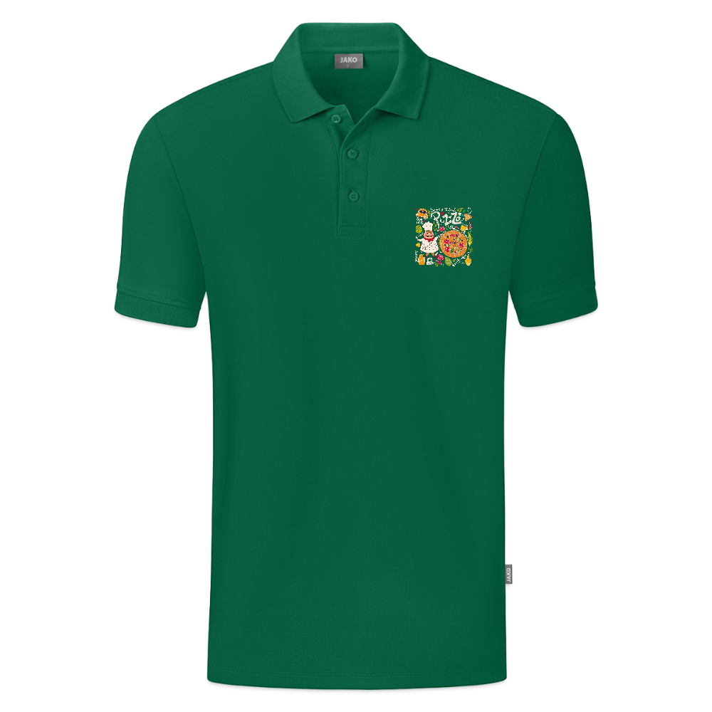 JAKO Mannen Polo Organic - kelly groen