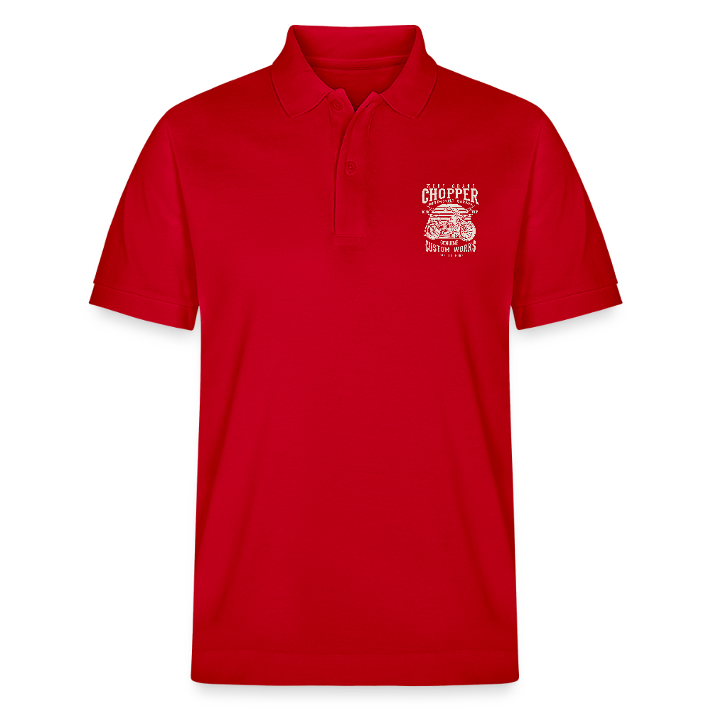 Stanley/Stella uniseks bio poloshirt PREPSTER - rood
