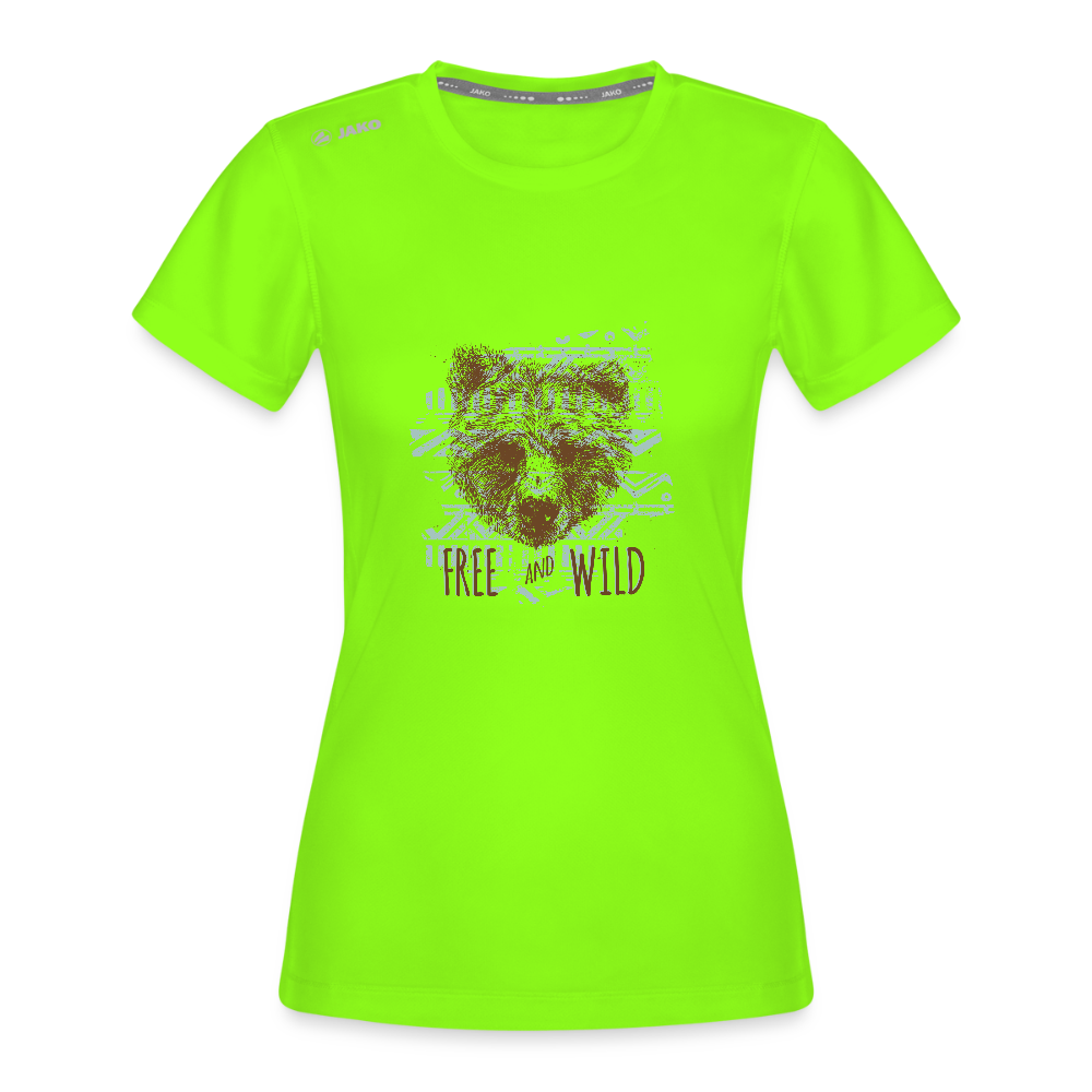 JAKO Vrouwen T-shirt Run 2.0 - neongroen