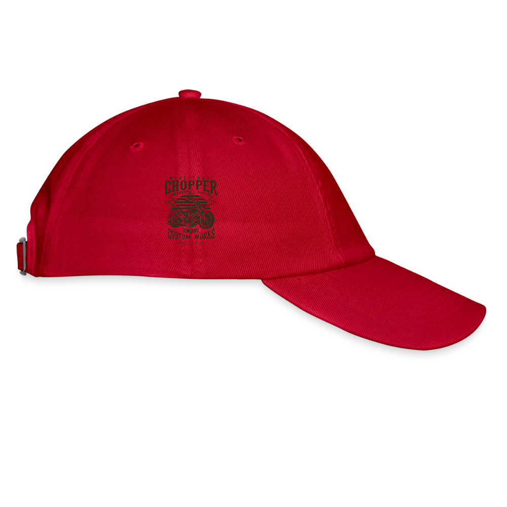 Baseballcap - klassiek rood