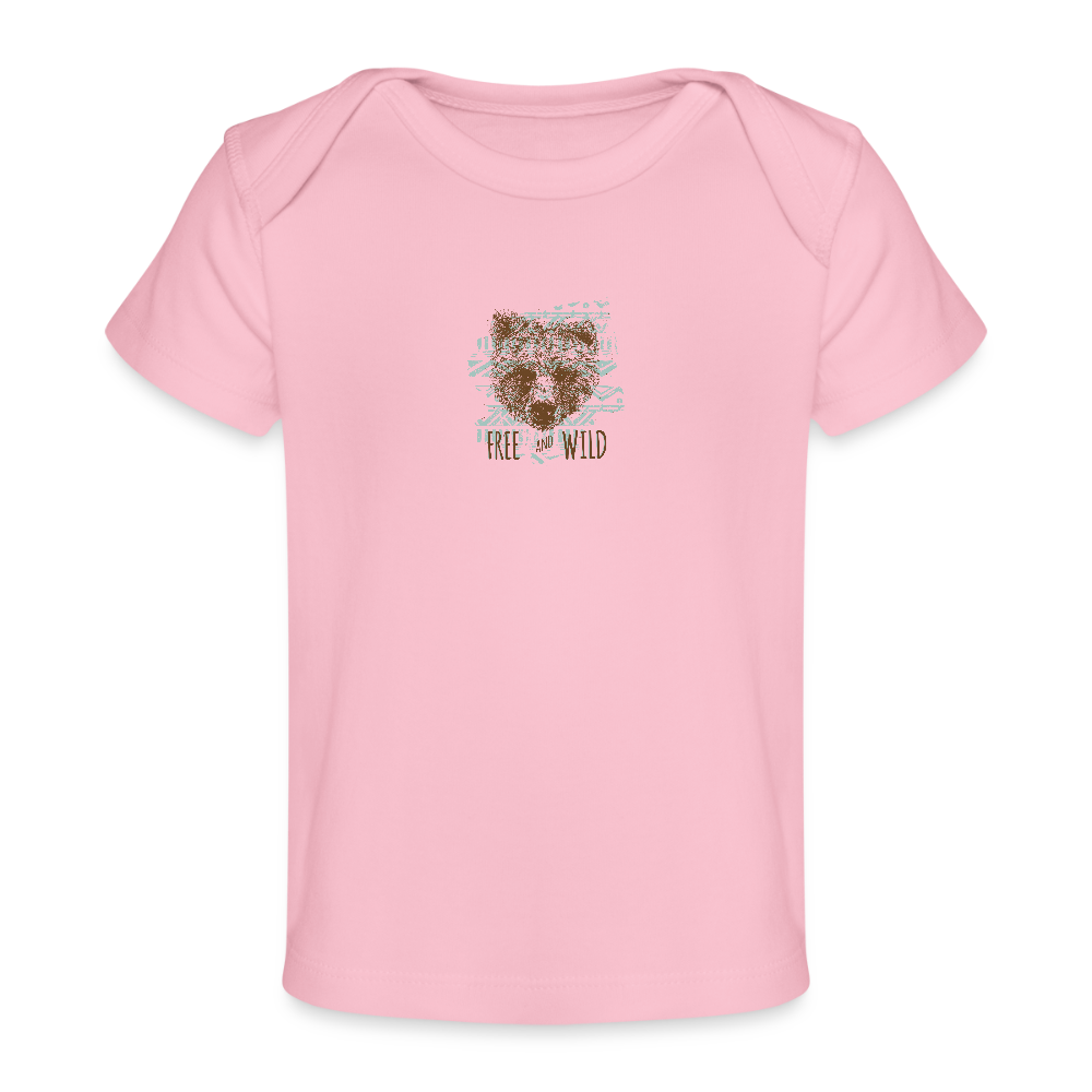 Baby bio-T-shirt - light roze