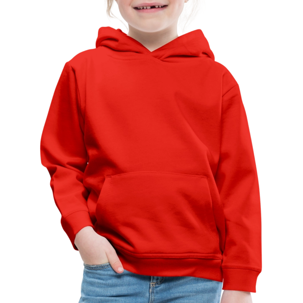 Kinderen trui Premium met capuchon - rood