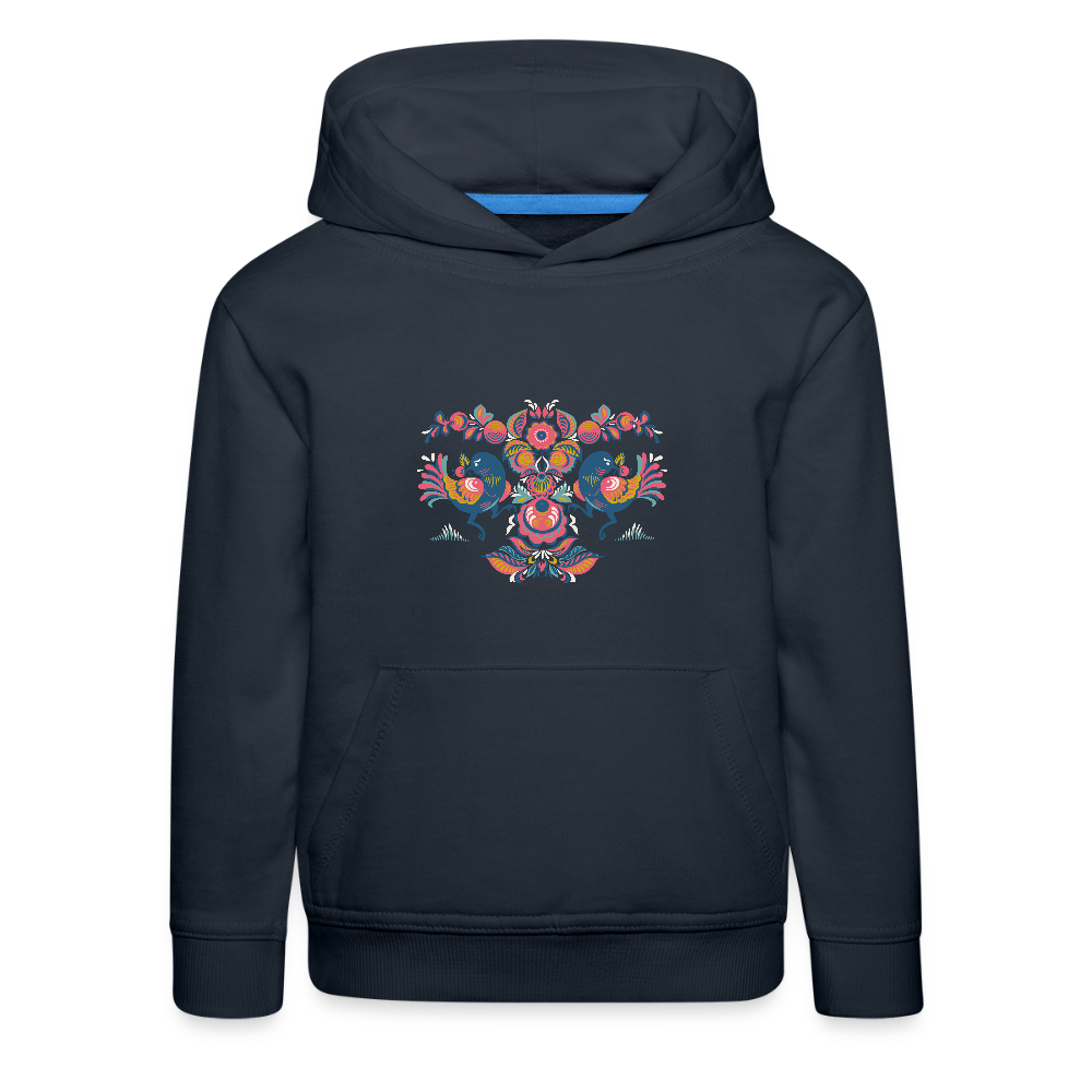 Kinderen trui Premium met capuchon - navy