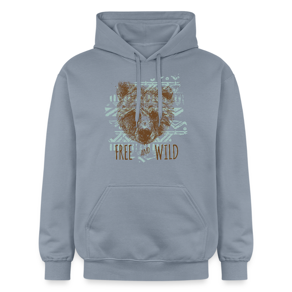 Gildan uniseks Softstyle® Midweight hoodie - blauw
