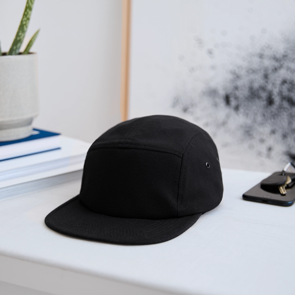 Canvas camper pet - zwart