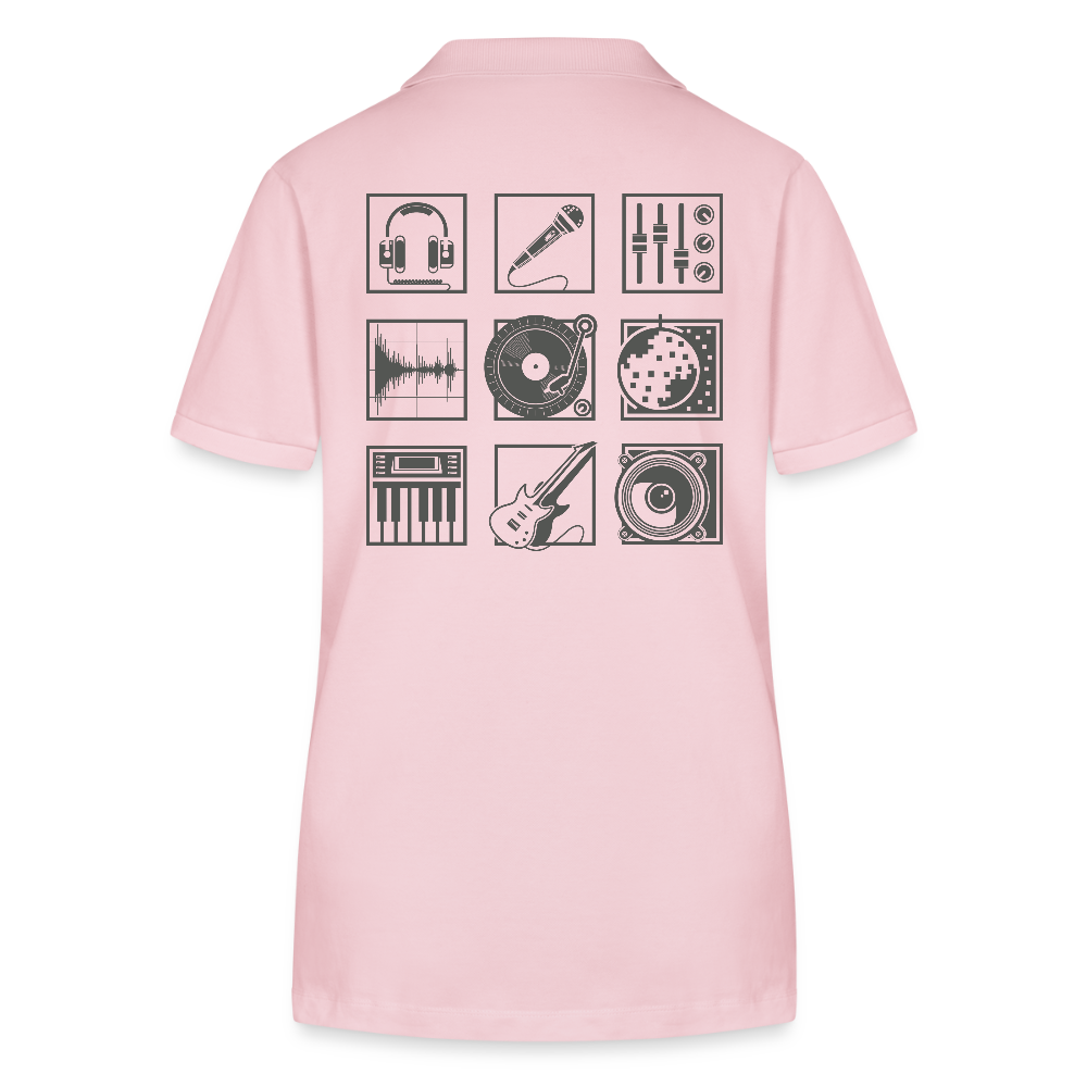 Stanley/Stella Vrouwen bio poloshirt ELLISER - lichtroze