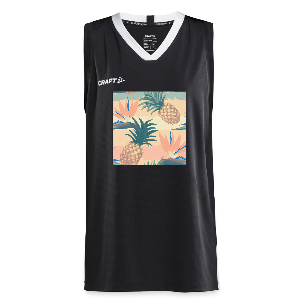 CRAFT Progress teenager basketbalshirt - zwart