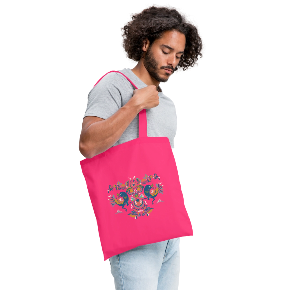 Tas van stof - azalea
