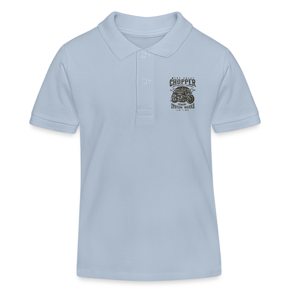 Stanley/Stella Kinderen bio-poloshirt MINI SPRINTER - sky blue
