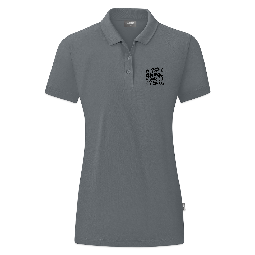 JAKO Vrouwen polo Organic - grijs
