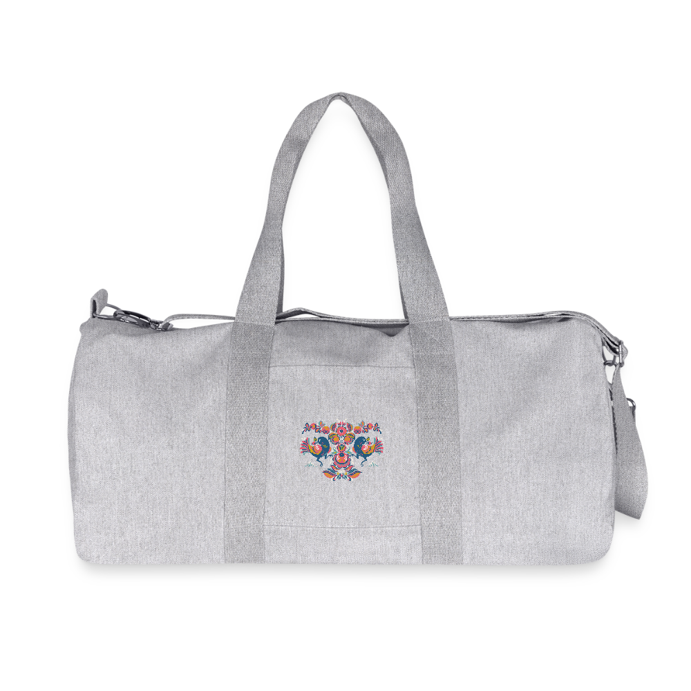 Stanley/Stella gerecyclede canvas sporttas - grijs gemêleerd