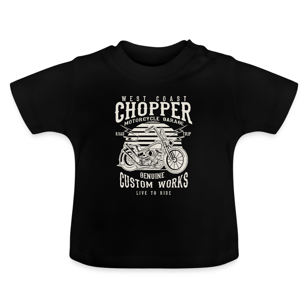 Baby T-shirt - zwart