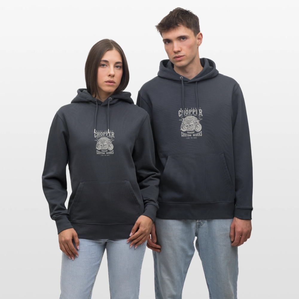 Stanley/Stella Uniseks bio-hoodie CRUISER - indigo