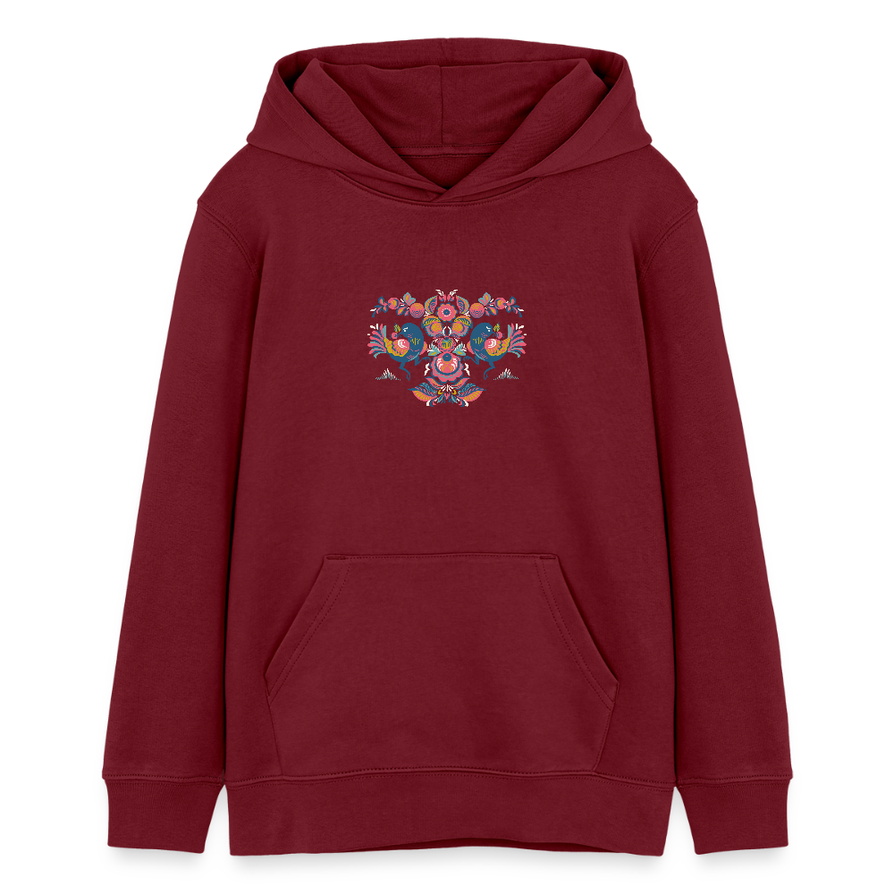 Stanley/Stella Tiener bio-hoodie Mini Cruiser - bourgognerood