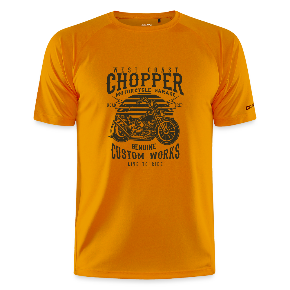 CRAFT Core Unify training-T-shirt - licht oranje