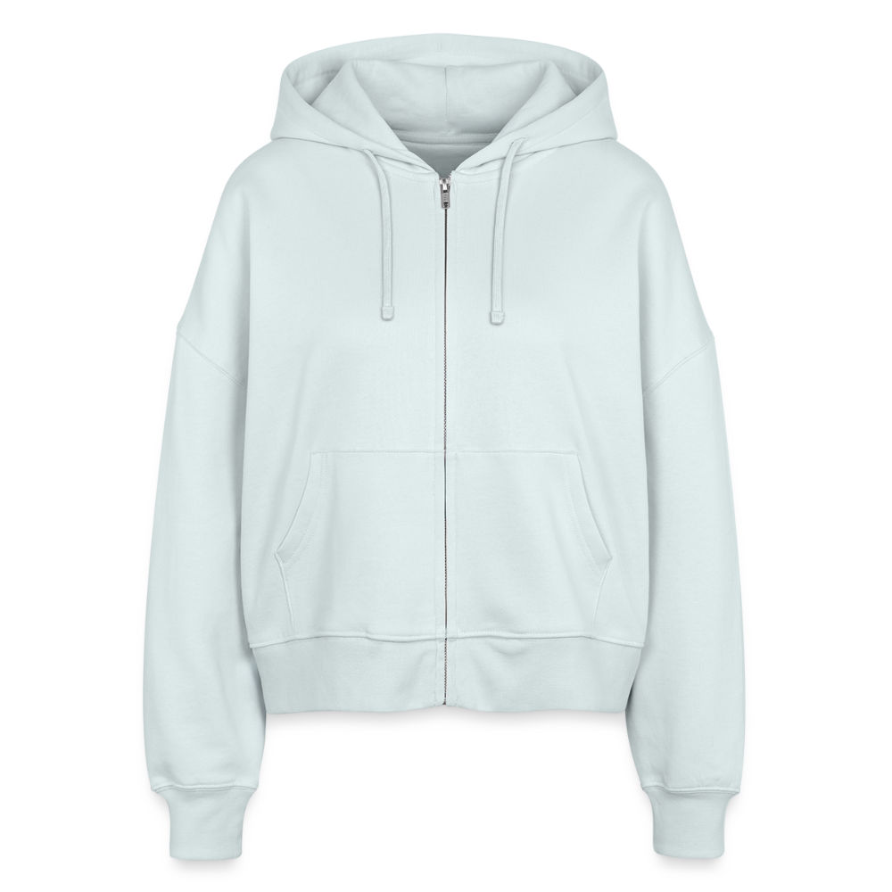 Stanley/Stella Vrouwen bio-ziphoodie Ida - ijsblauw