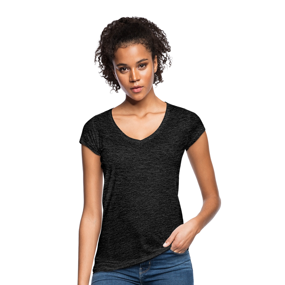 Vrouwen Vintage T-shirt - houtskool