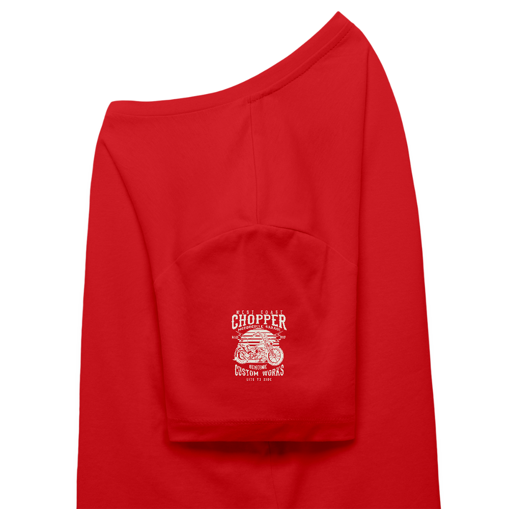 Stanley/Stella Relaxed vrouwen bio-T-shirt met ronde hals SERENA - rood