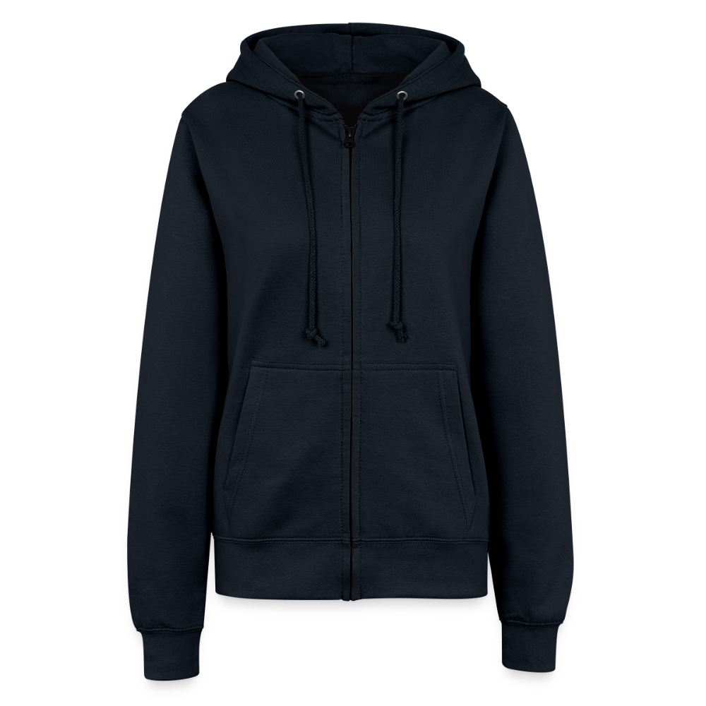 Vrouwen ziphoodie - navy