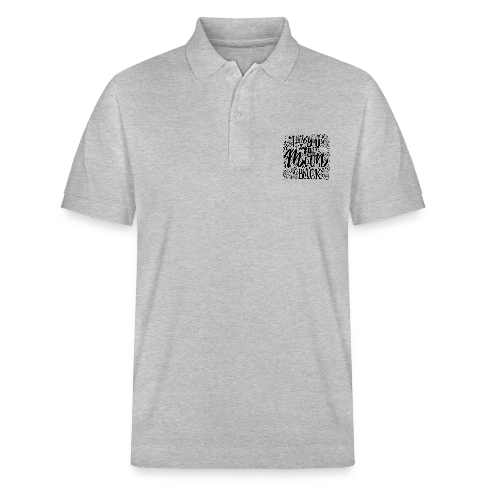 Stanley/Stella uniseks bio poloshirt PREPSTER - grijs gemêleerd