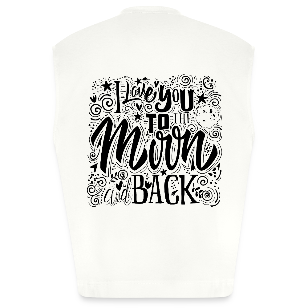Heavyweight oversized organic tanktop made in EU Unisex - OFF WHITE