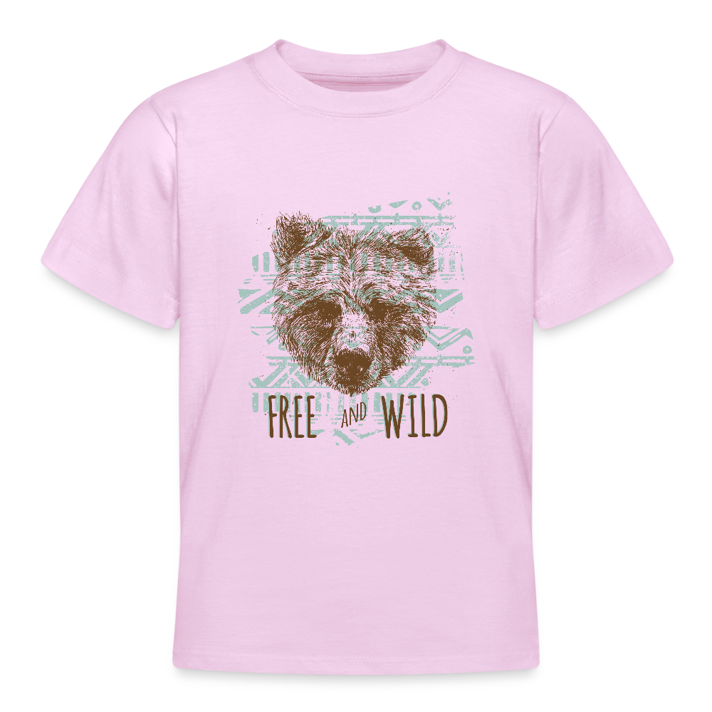 Teenager T-shirt - light roze