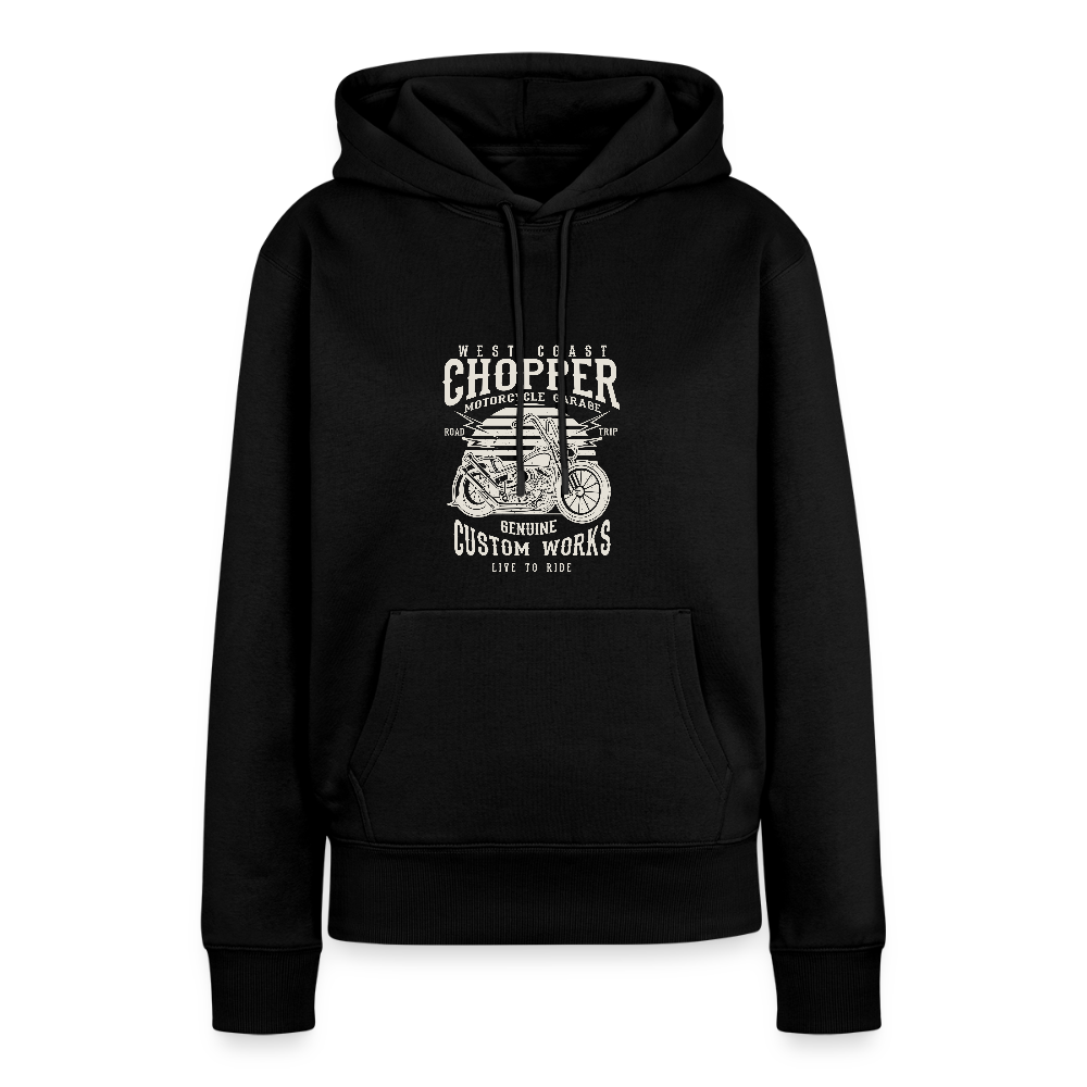 Vrouwen Premium hoodie - zwart