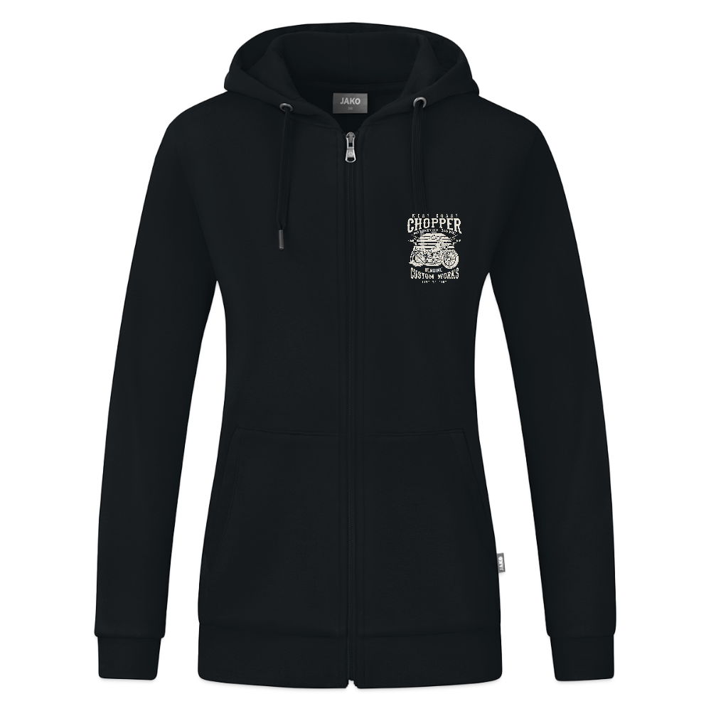 JAKO Vrouwen ziphoodie Organic - zwart