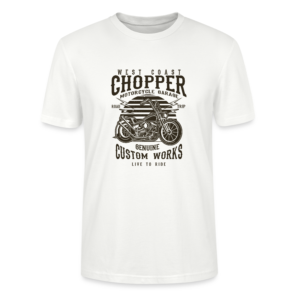 Stanley/Stella Uniseks T-shirt CRAFTER - wit